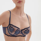 Intrigue Bras - Ash Blue
