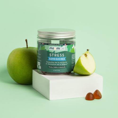 Gummies Stress Sans Sucres - Pomme Verte