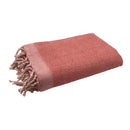 Fouta Eponge Unie Rose poudré - 100 x 200 cm | Towel