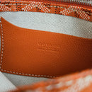 Goyard Plumet Pocket Wallet Goyardine Orange