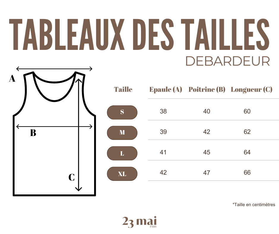 Débardeur D'Allaitement Marron