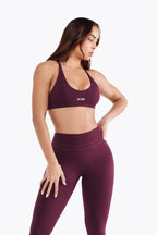 Allure Sports Bra - Deep Purple