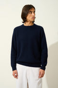 Jersey Cuello Redondo - 100% Cachemira 4 Hilos - Navy - Hombre