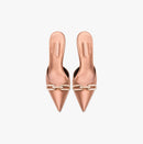 Catena Blush High-Heel Mule Pump