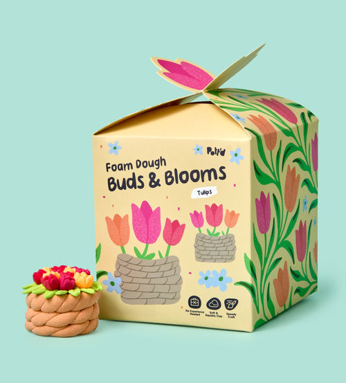 Foam Dough Collectibles: Buds & Blooms - Tulips