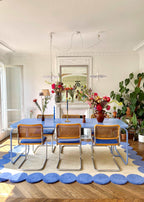 Claude - Tapis - Laine - Bleu