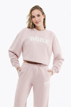 Sweat IVY Crop - Cotton Candy