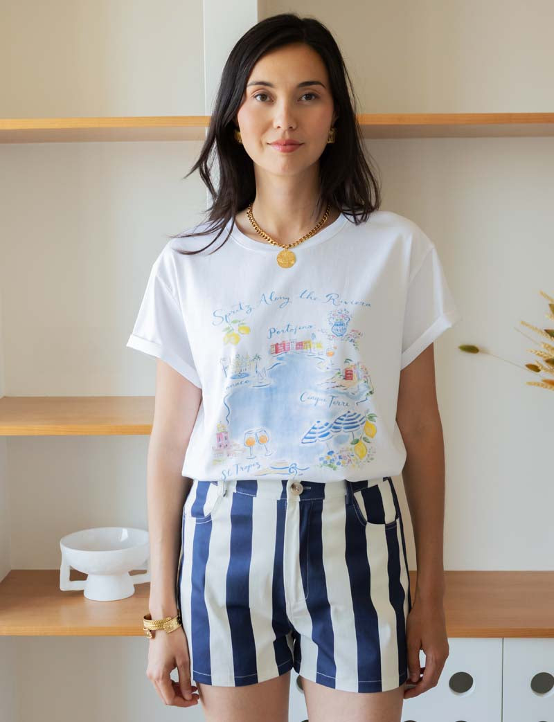 T-Shirt Bianca Riviera
