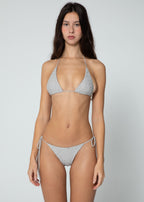 Duna - Top Lentejuelas Gris