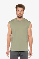 Cut Off Active Terry - Frosty Green