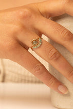 Frida Ring - Emerald