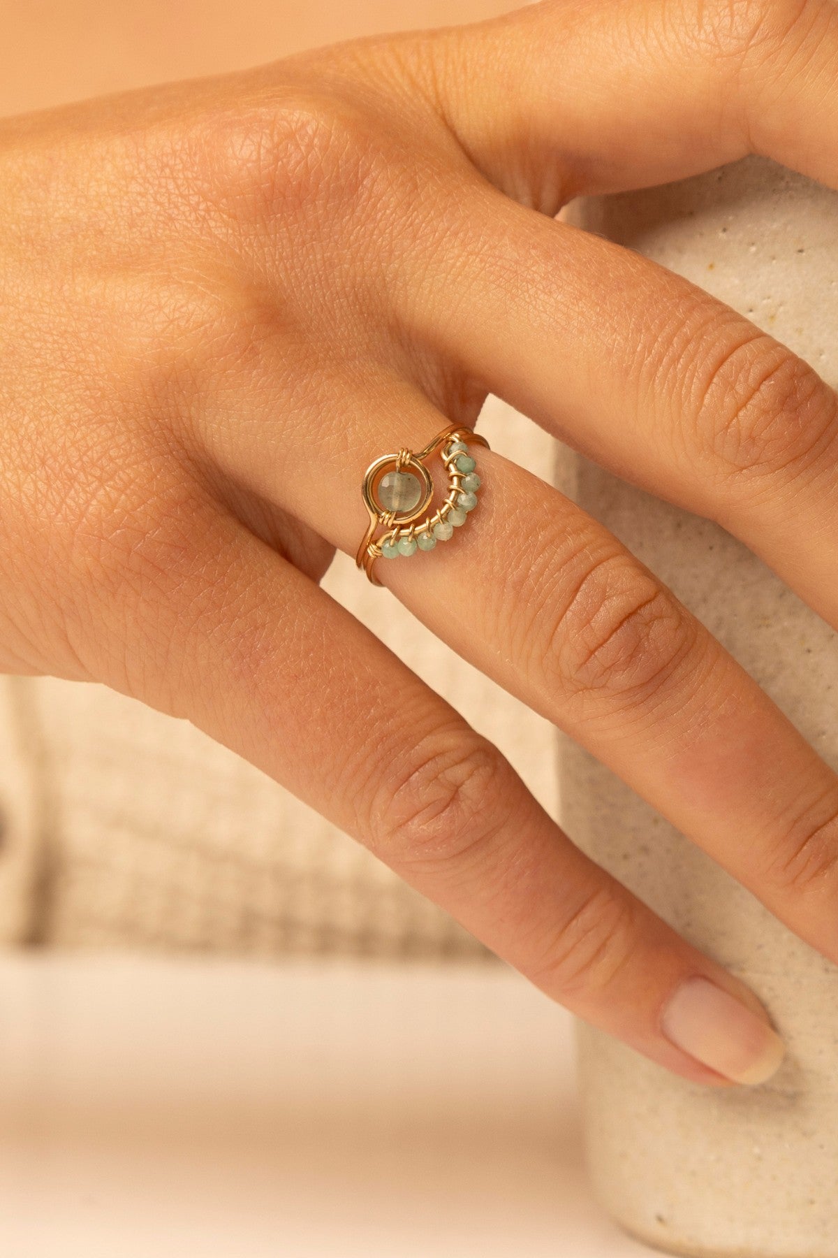 Frida Ring - Emerald
