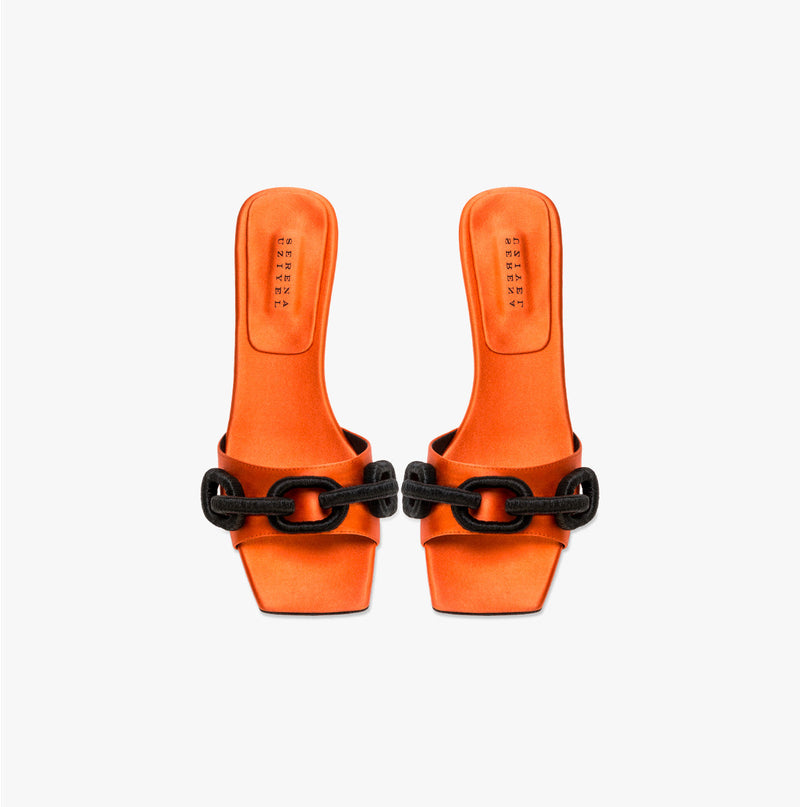 Catena Coral Mid-Heel Sandal
