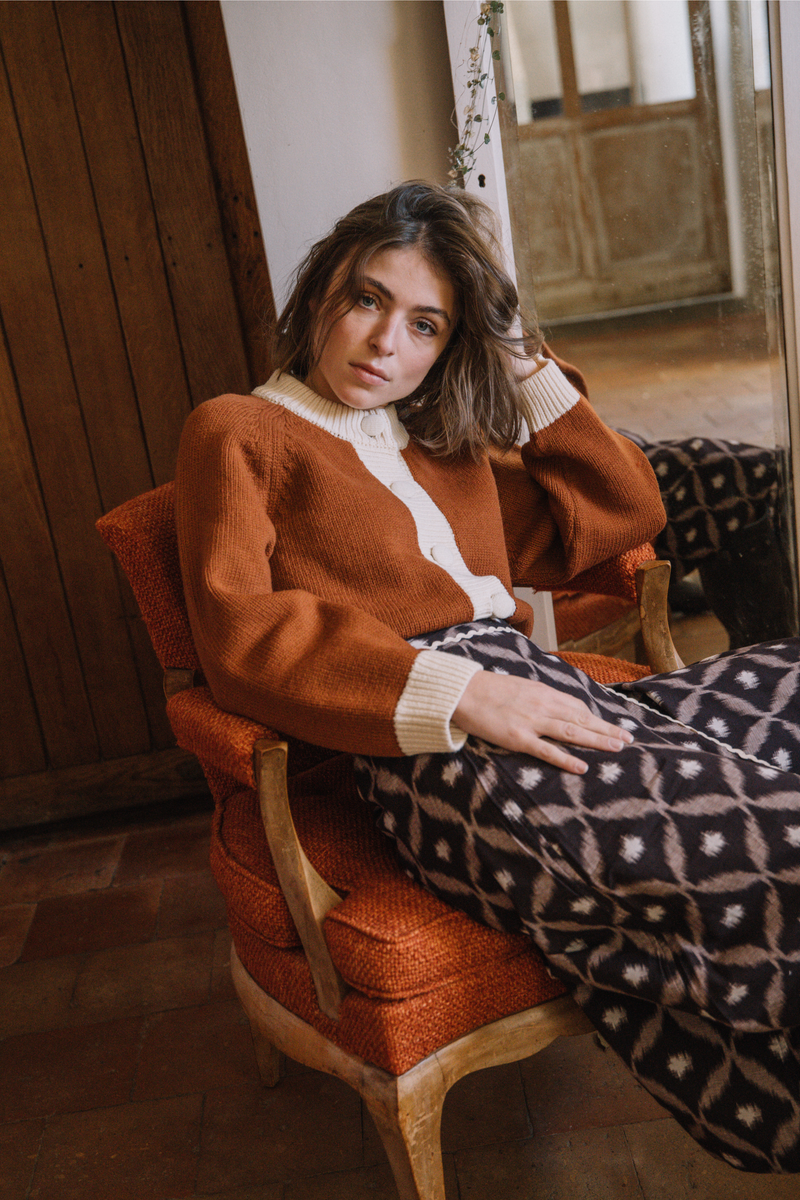 Gilet Celeste - Noisette