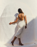 Robe Aliénor - Écrue
