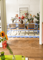 Claude - Tapis - Laine - Bleu