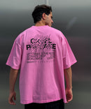 T-Shirt Washed Lmsn - Pink
