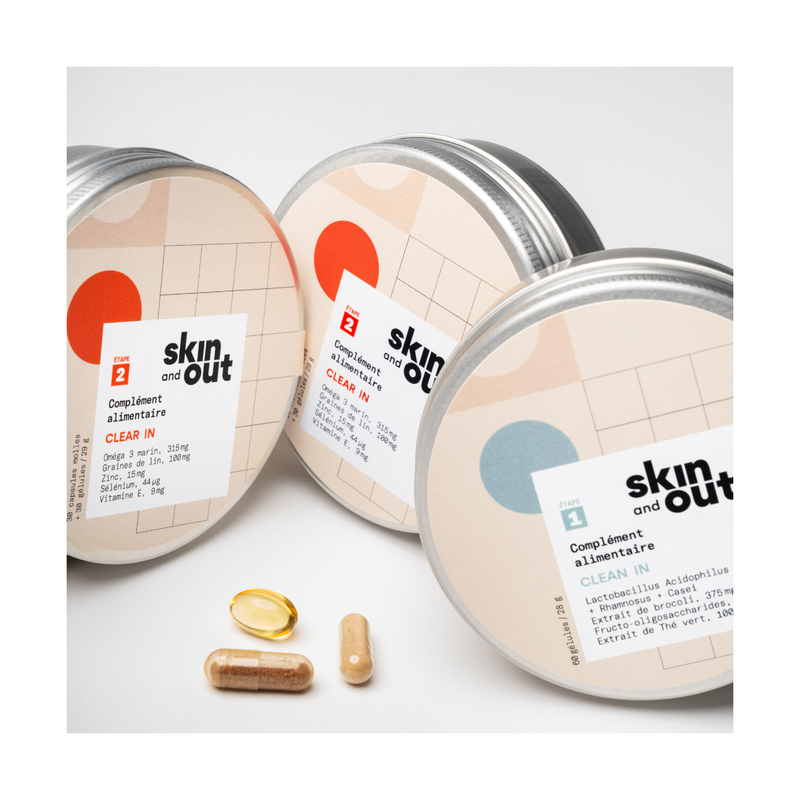 Routine In - Cure 3 Mois Compléments Alimentaires Anti-Acné