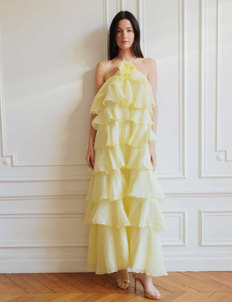 Robe Jaune Flavie
