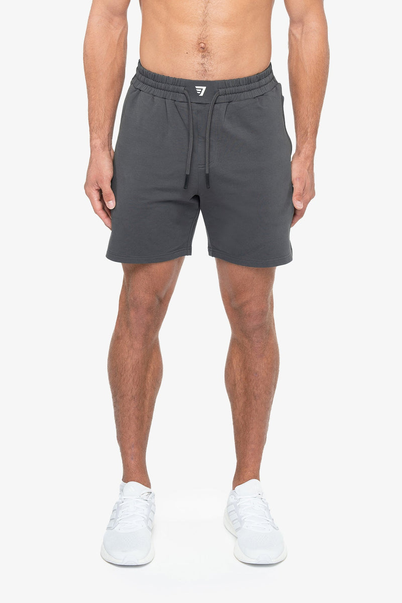 Short Active Terry - Iron Gray