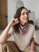 Foulards Bébé, Enfant Pink Pondichery 50 Cm