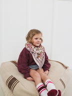 Pink Pondicherry Adult Scarf 100 Cm