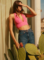 Top Sunbath Rosa Suave