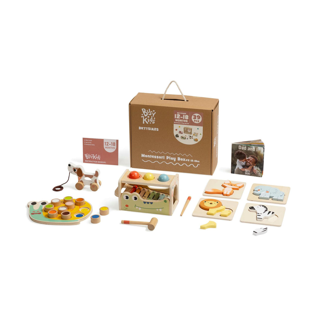 Coffret Montessori Éveil – 12 À 18 Mois