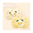 Set of 2 Anatomical Animal Pacifiers