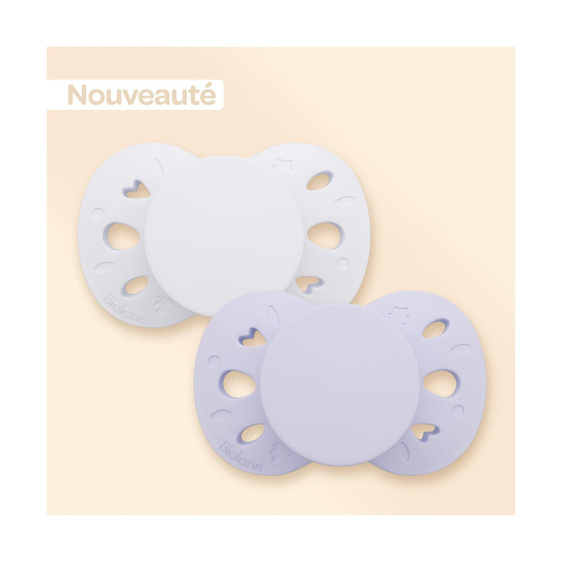 Set of 2 Anatomical Pacifiers