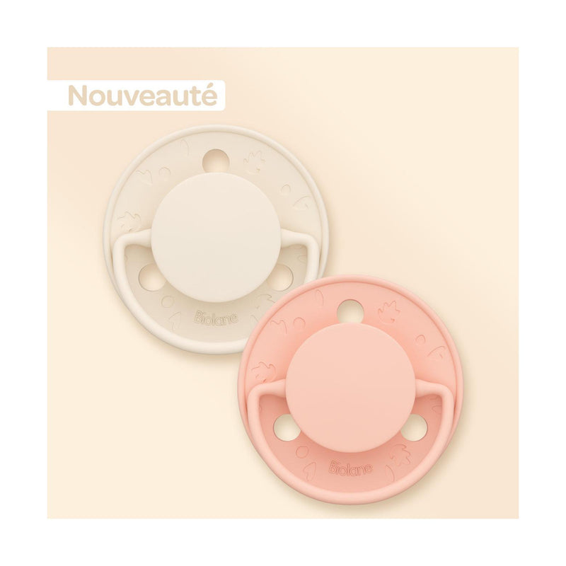 Lot De 2 Sucettes Rondes 0-6 Mois