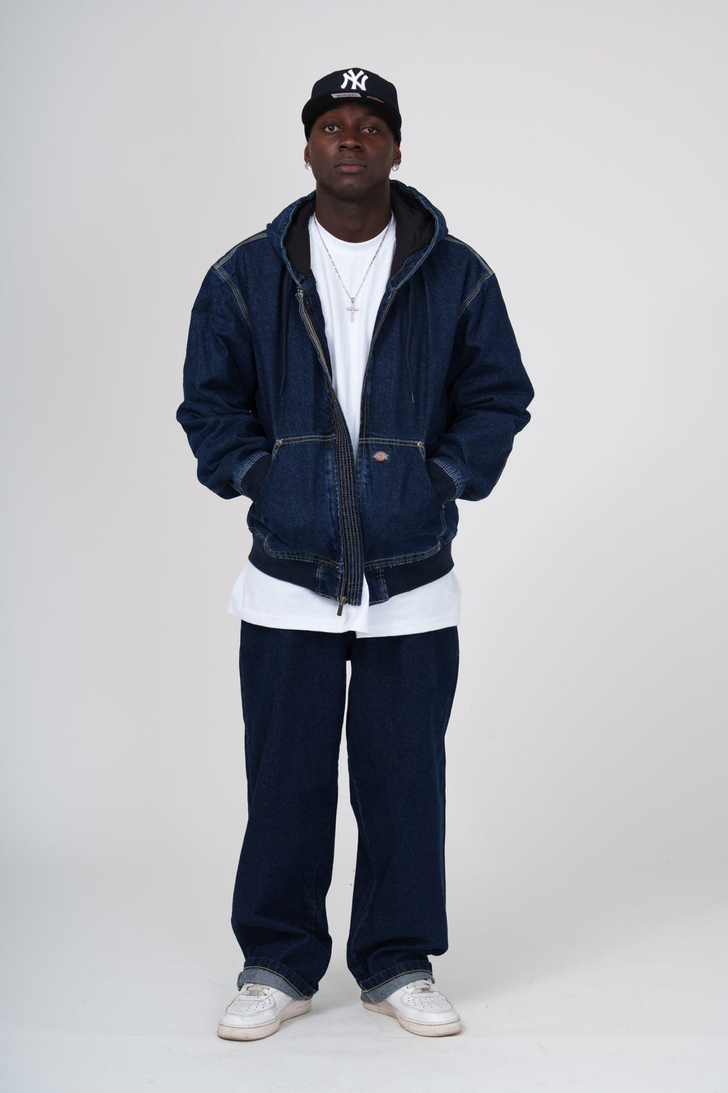 Dickies Hilham - Dk0A87Nk0Dd1-Dark Indigo - Jeans Dritti - Dark Indigo