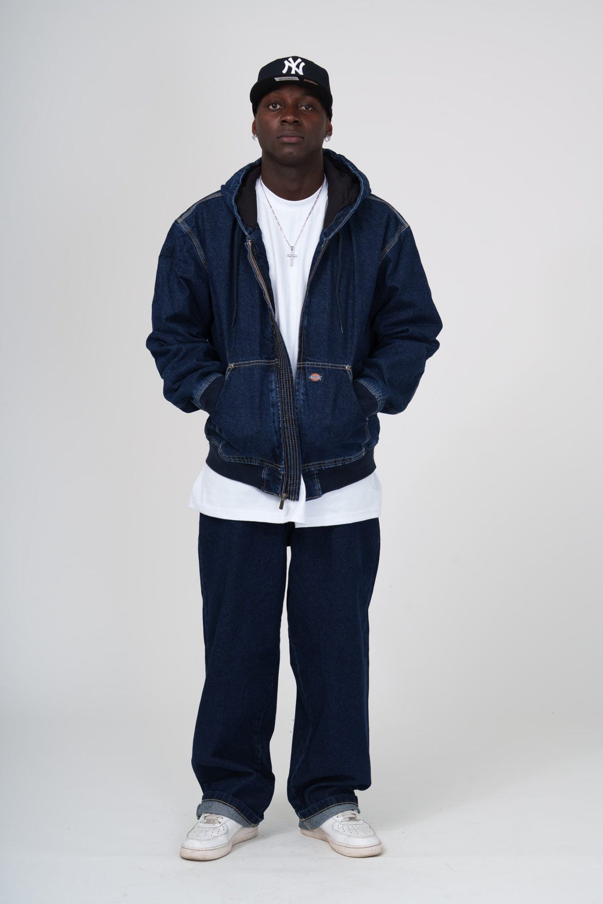 Dickies Hilham - Dk0A87Nk0Dd1-Dark Indigo - Jeans Dritti - Dark Indigo