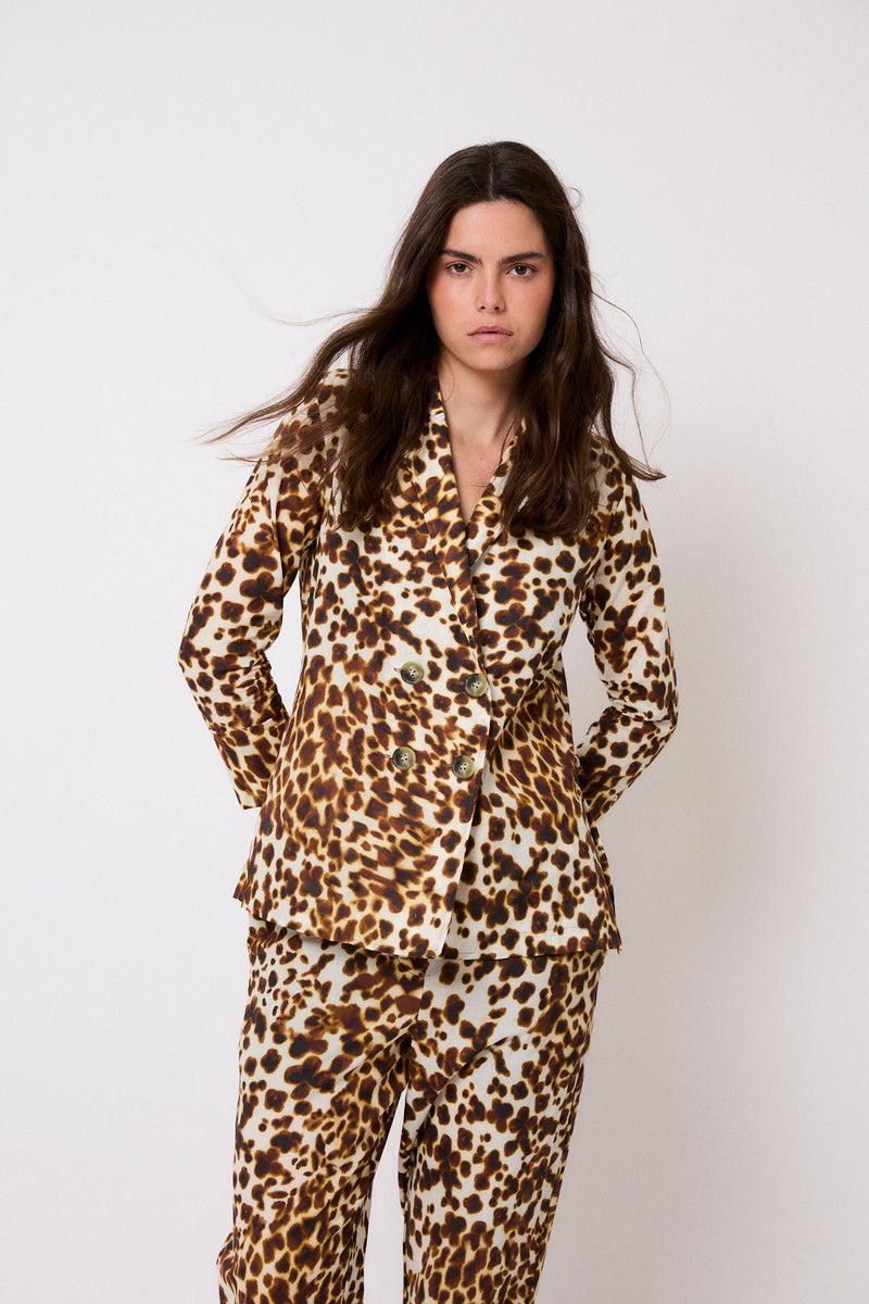Veste Icon Tache Marron