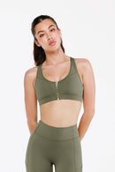 Brassière Ziptech - Forest Mist