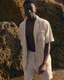 Short Éponge Coton Bio - Beige - Homme