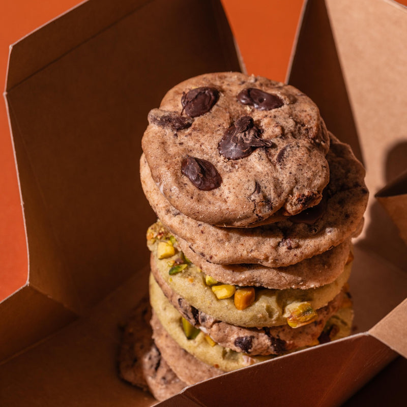 Coffret Kraft De 8 Cookies Découverte