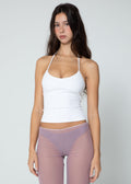 Zuma Halter Top - White