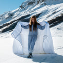 Couette Hiver - 100% Fibres Creuses Siliconnées - Enveloppe Coton