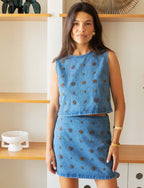 Top Bleu Triana