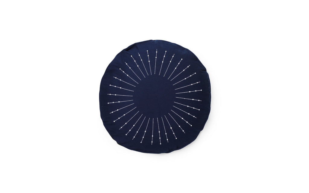 Cushion - String of Lights - 40 cm - Midnight Blue