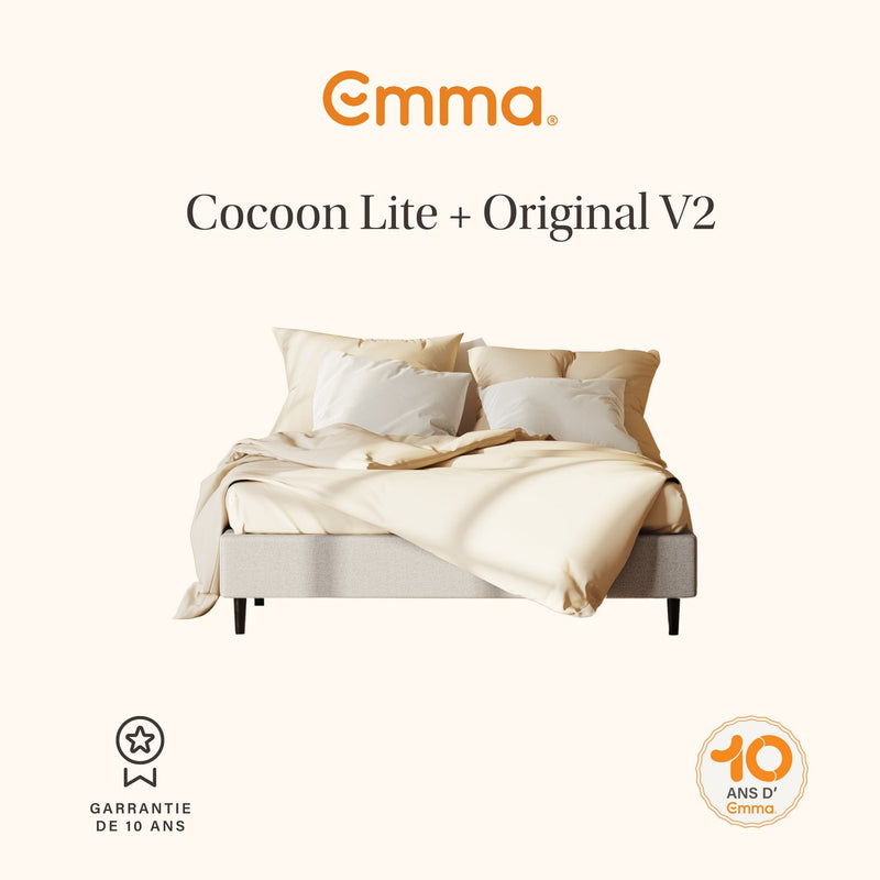 Pack - Lit Cocoon Lite - Sans Tête De Lit + Matelas Original II