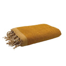 Fouta Eponge Unie Mustard Yellow - 100 x 200 cm | Towel