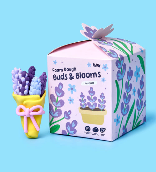 Foam Dough Collectibles: Buds & Blooms - Lavender