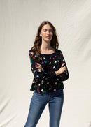 Top Olivia Noir
