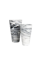Conic S - Vase - Resin - Black/White/Grey