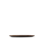Out Of Lines - Lot De 2 Assiettes - L - Grès - Noir Brun