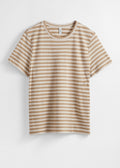 Pa Jolene T-Shirt In Beige Linen For Women