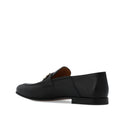 Mocassins P118-Salvatore Ferragamo Gin Leather - Black - Homme
