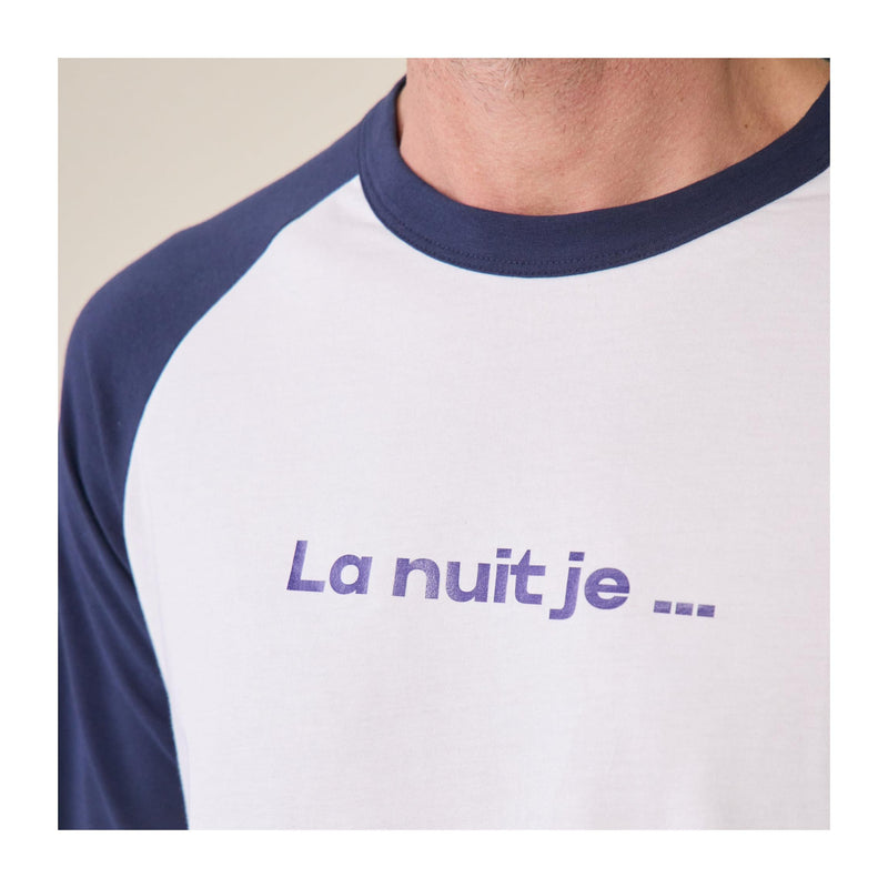 Ensemble Pyjama Superbe Indomptable - Blanc